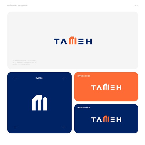 Design di “Premium Logo Design for Tameh – Next-Gen Fractional Real Estate Platform (Arabic + English)”- Add seed to plant di BangSATria.