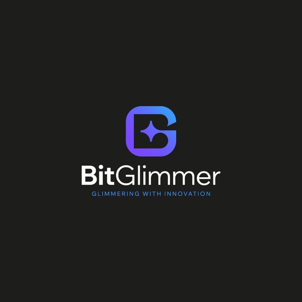 Glimmering logo design