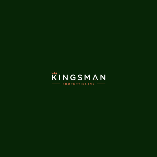 Kingsman Properties logo Design by m.alvn™