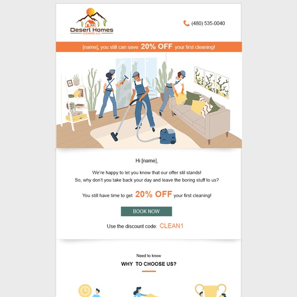 Responsive email template