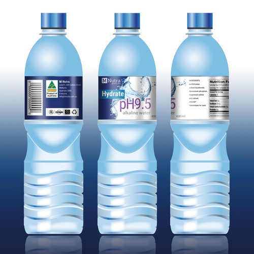 Bottled Water Design | Product label contest