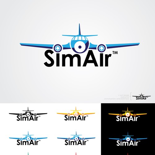 Logo for flightsimulator service | Logo design contest