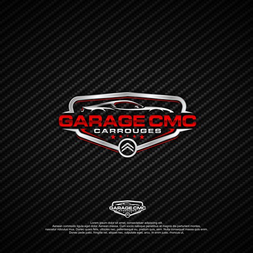 CREATION LOGO POUR GARAGE AUTOMOBILE CITROEN AVEC UN COTE FUN Design by the.yellowmortar