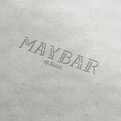 Logo for Upscale bar and lounge Diseño de ACTIME