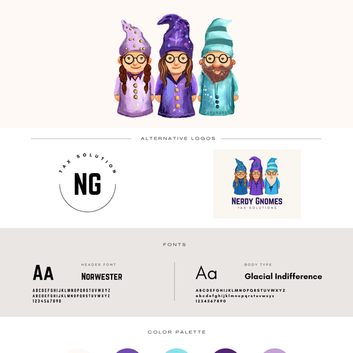 We need a fun, quirky yet professional logo/branding for a start up tax preparation business Design by Khushbu_Gohil