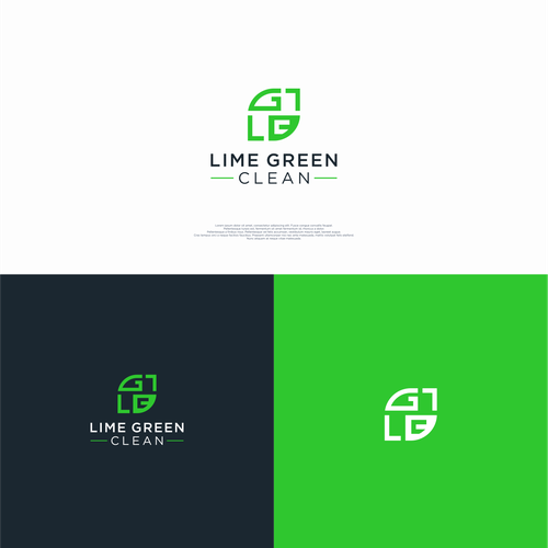 Lime Green Clean Logo and Branding Design by may_moon