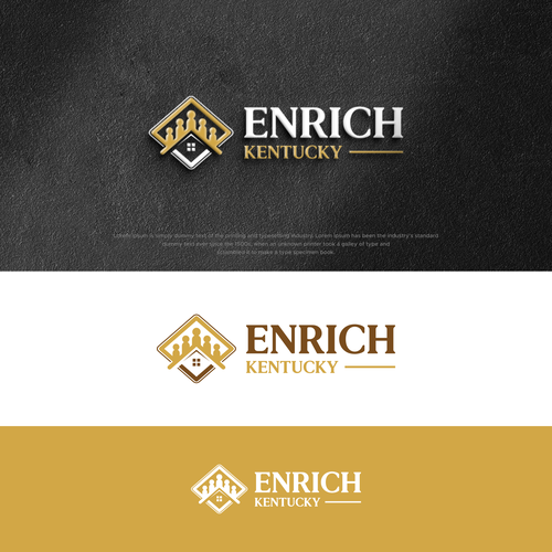 Design Enrich Rebrand por MotionPixelll™