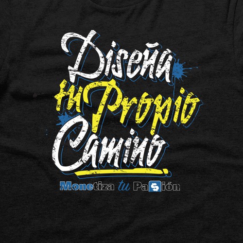 Camiseta propuesta en el concurso por Deejay Design