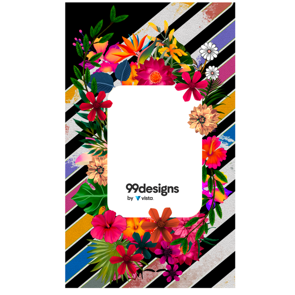 Design by ash00 Designs titled "Floral wall art"