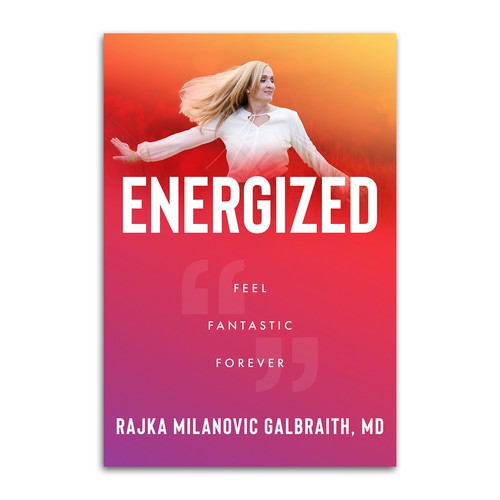 Design a New York Times Bestseller E-book and book cover for my book: Energized Design by mr.red