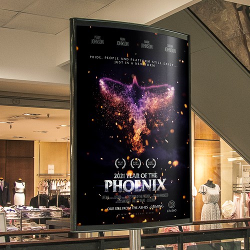 Fun Faux Movie Poster for a Public Company - 2021 Phoenix Design by Sir Trevor™