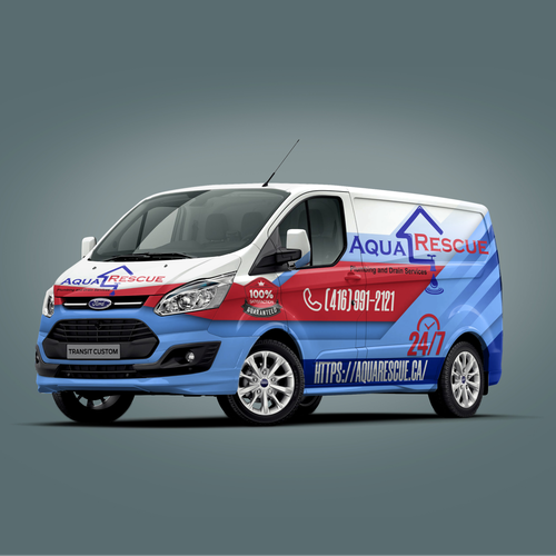 Aquarescue Van Wrap Design by Martch