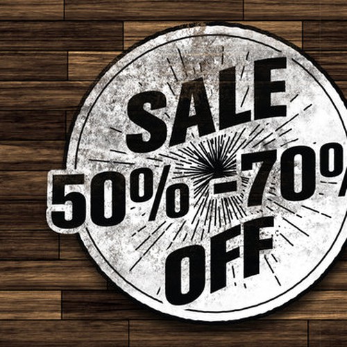 CASUAL STREET WEAR CLOTHING STORE GRAND OPENING SIGN Design by Saharsa