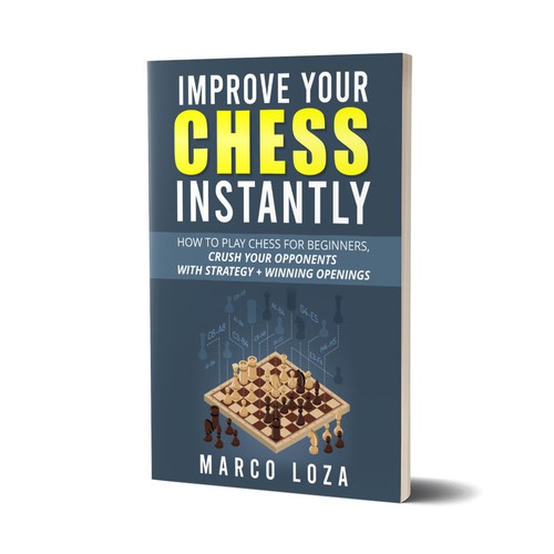 Design di Awesome Chess Cover for Beginners di D sign Master