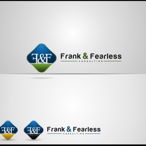 Create a logo for Frank and Fearless Consulting Design por Petargh