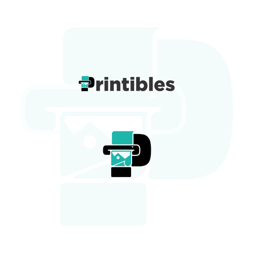 Stylish Logo for New Wall Art  Brand - Multi-Vendor Printable Art Design by karahayon