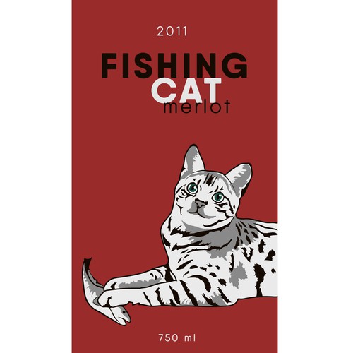 Design a modern wine label for a small new independent brand in India's emerging market (our wine bottled in Italy) Design by Anie Stassia