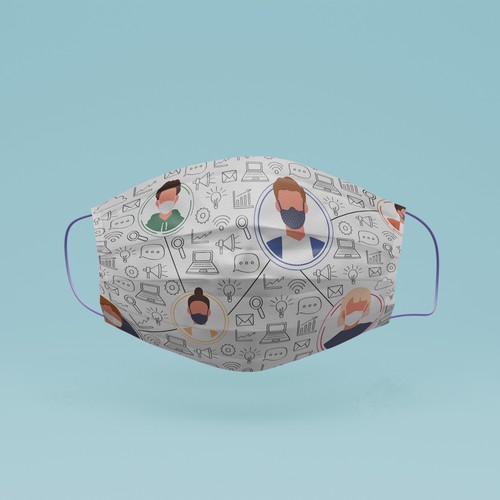 Design a signature mask that represents you as a designer [MULTIPLE WINNERS] Design by choudhary_b