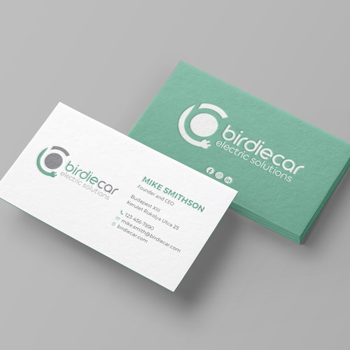 business card for company called birdie Design by Rakibh