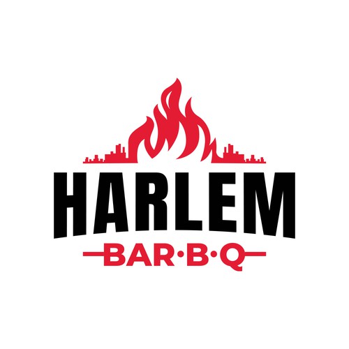 Harlem Bar B Q Design por Elleve