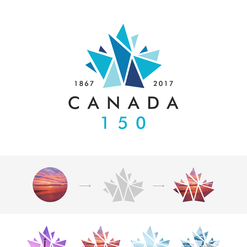 Community contest: Design Canada’s 150th birthday logo! Diseño de DSKY