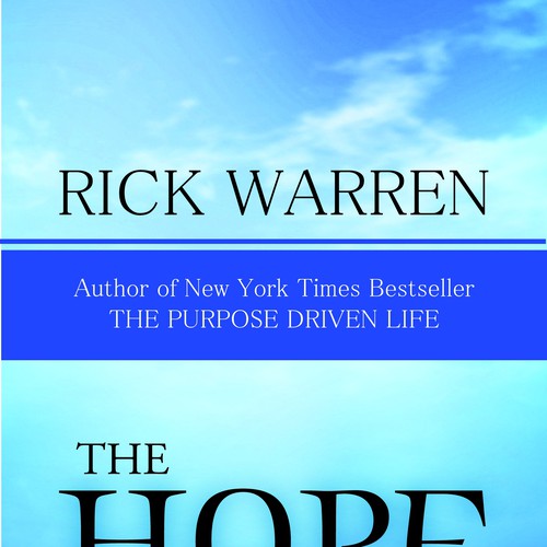 Design Rick Warren's New Book Cover Ontwerp door e3