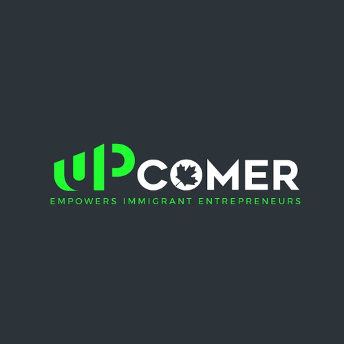 An Approachable Logo For A Company breaking down barriers for immigrant entrepreneurs in Canada Design by Shishko™