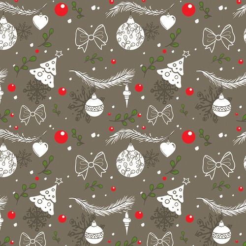 Christmas Patterns Design by Vesela Toncheva