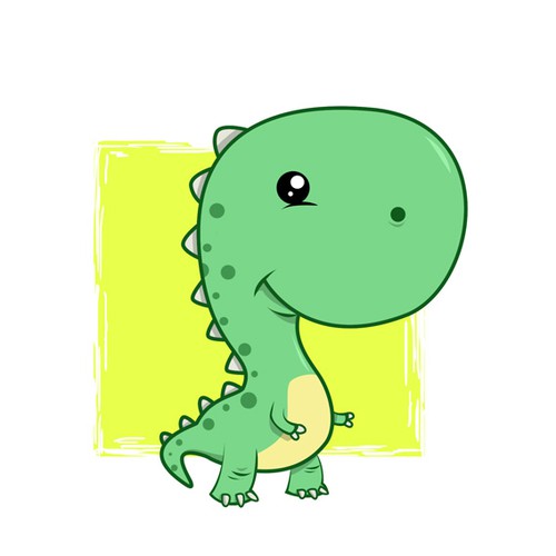 draw a cute T-REX icon/mascot Ontwerp door iqzir08