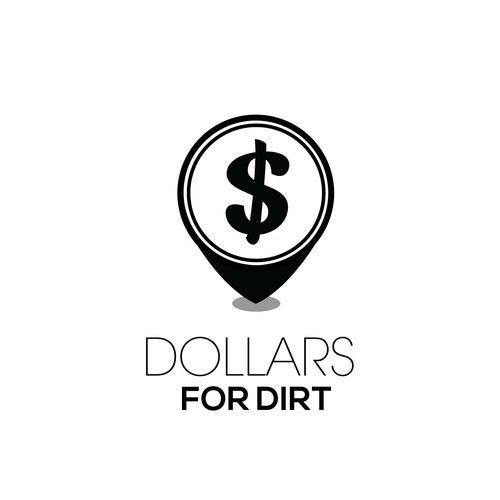 Diseño de Design the best Dollars for Dirt Logo for a up and coming real estate land investing business de Abdul Mukit