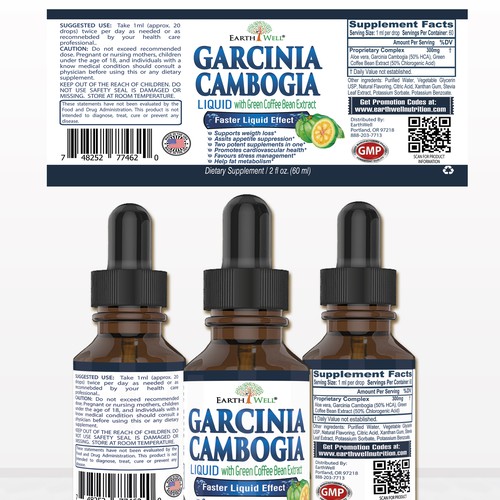 Blind contest - Looking for a gorgeous supplement label design Design by lantonx