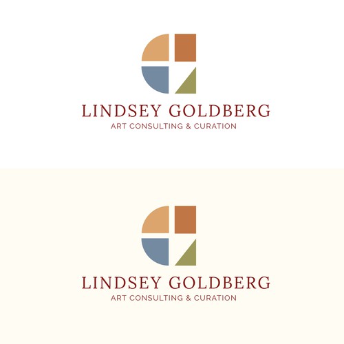Organic logo for an Art Consultant specializing in Contemporary Art! Design by alediba