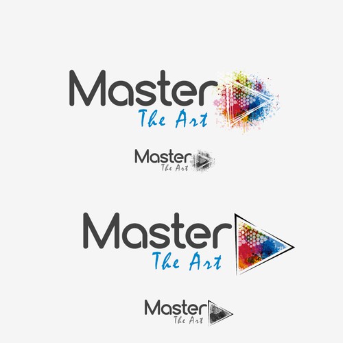 Create the logo for Master The Art Design by Roi Himan