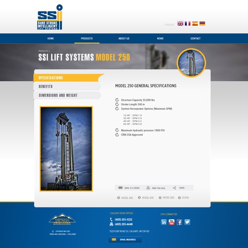 Tundra Process Solutions Ltd. needs a new website design Diseño de pixelR