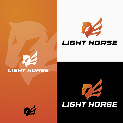 Light Horse Design by chandra.k