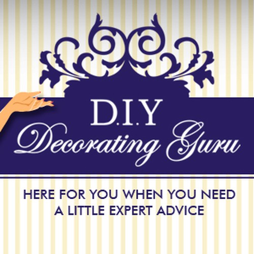 New banner ad wanted for DIY Decorating Guru Design por iNikhil