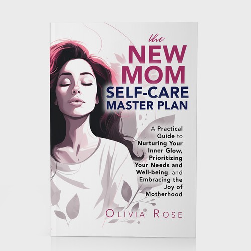 Self-care for New Moms book cover Ontwerp door Laslo Vanger