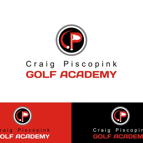 logo for Craig Piscopink Golf Academy or CP Golf Academy  Design by SeagulI