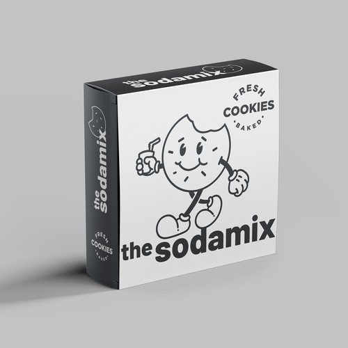 Single Cookie Box Design by KJ S