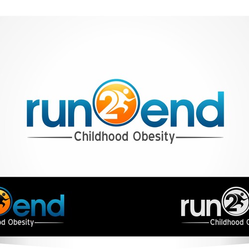 Run 2 End : Childhood Obesity needs a new logo Diseño de Alee_Thoni