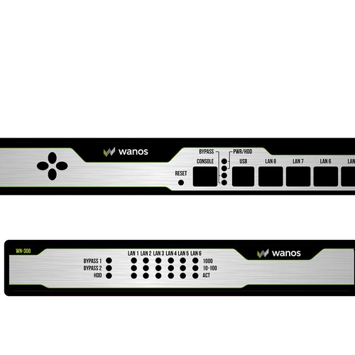 Label for Network Appliance (Router, Firewall, Switch) Ontwerp door natalino
