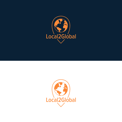 Can you combine a handshake and a globe into a seamless design that is minimal, abstract & trendy? Or, try something new Design von Kiap