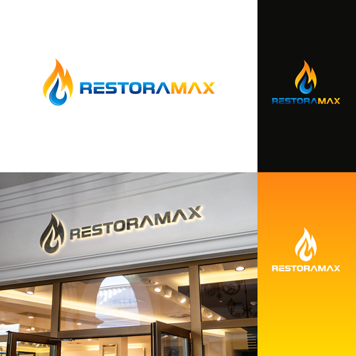 Restoration Company Branding. Design by Ghaay™