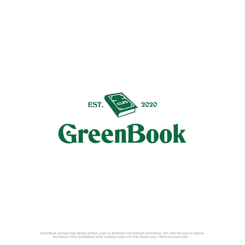 Green Book Design von mob23