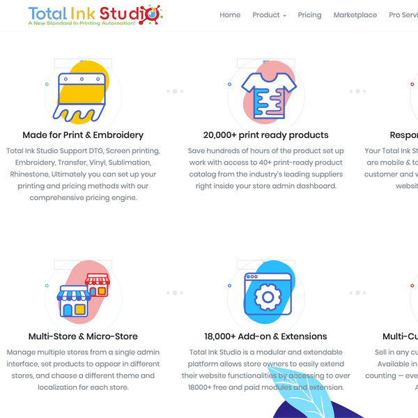 Website category Icons