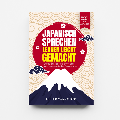 Book Cover: Learning to speak Japanese Design réalisé par Koci 99