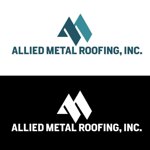 Allied Metal  Roofing logo Design by switsmylie@18