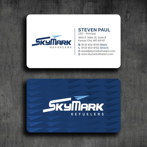 Need business card redesign for Aircraft Truck Fueling company Design by a r t  ^ s t a r