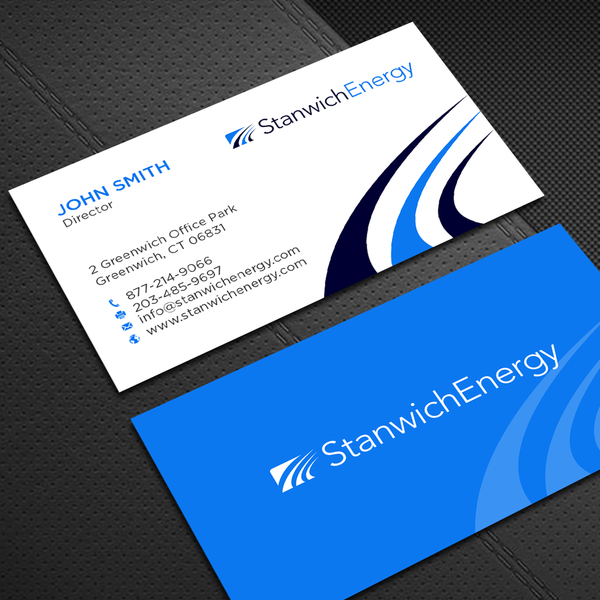 Simple elegant business card design
