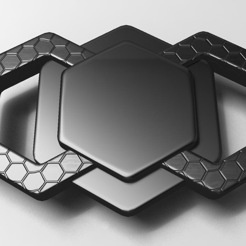 Carbon Nanotube inspired custom belt buckle design Design by Jessen Carlos